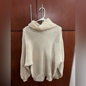 Extremely comfy cream sweater